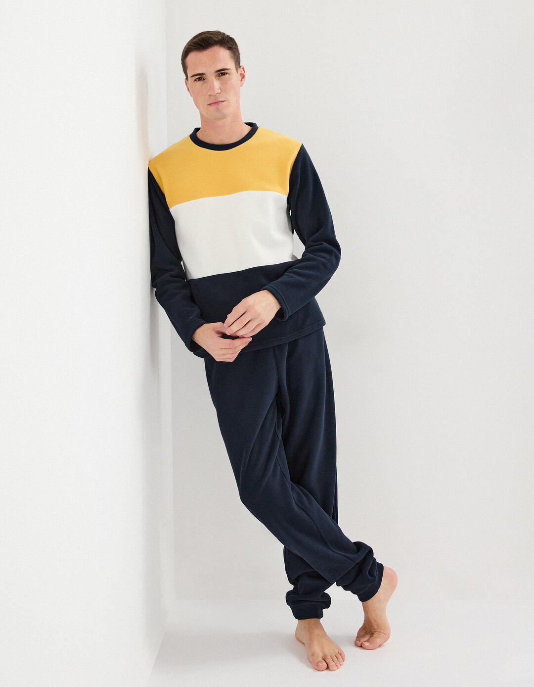 Pijama Polar, Homem, Multicor