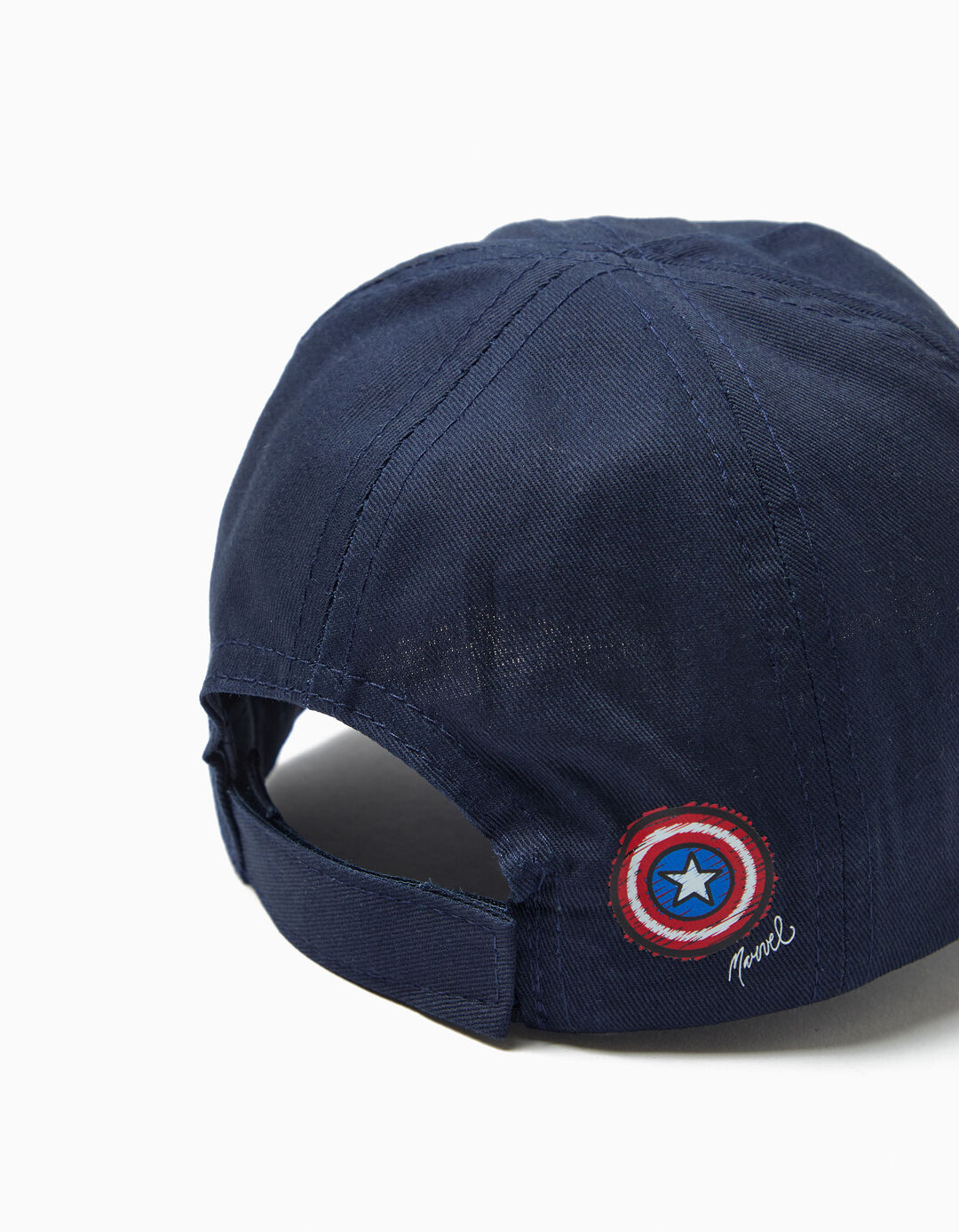 Bon&eacute; 'Marvel', Menino, Azul