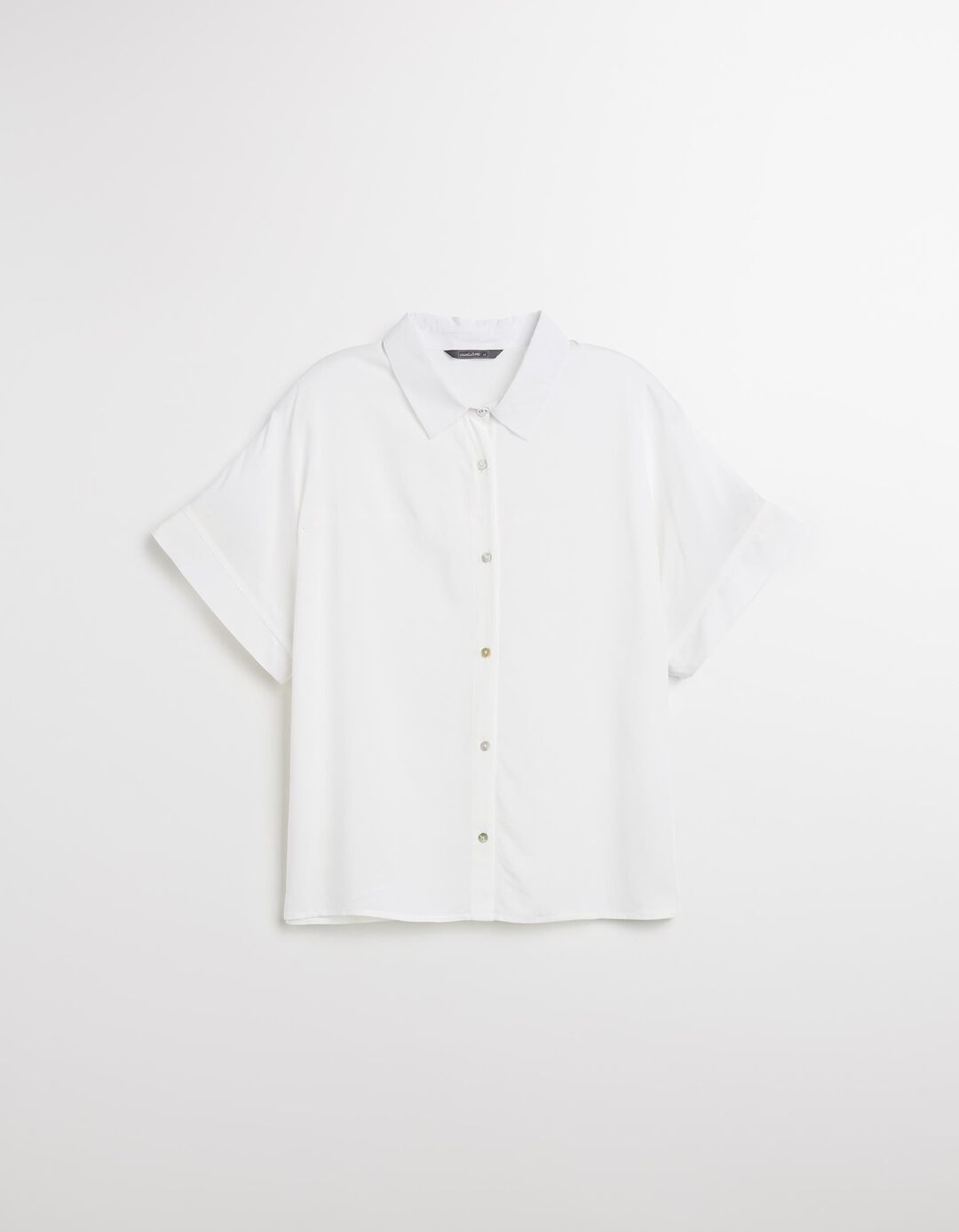 Camisa Viscose, Mulher, Bege Claro