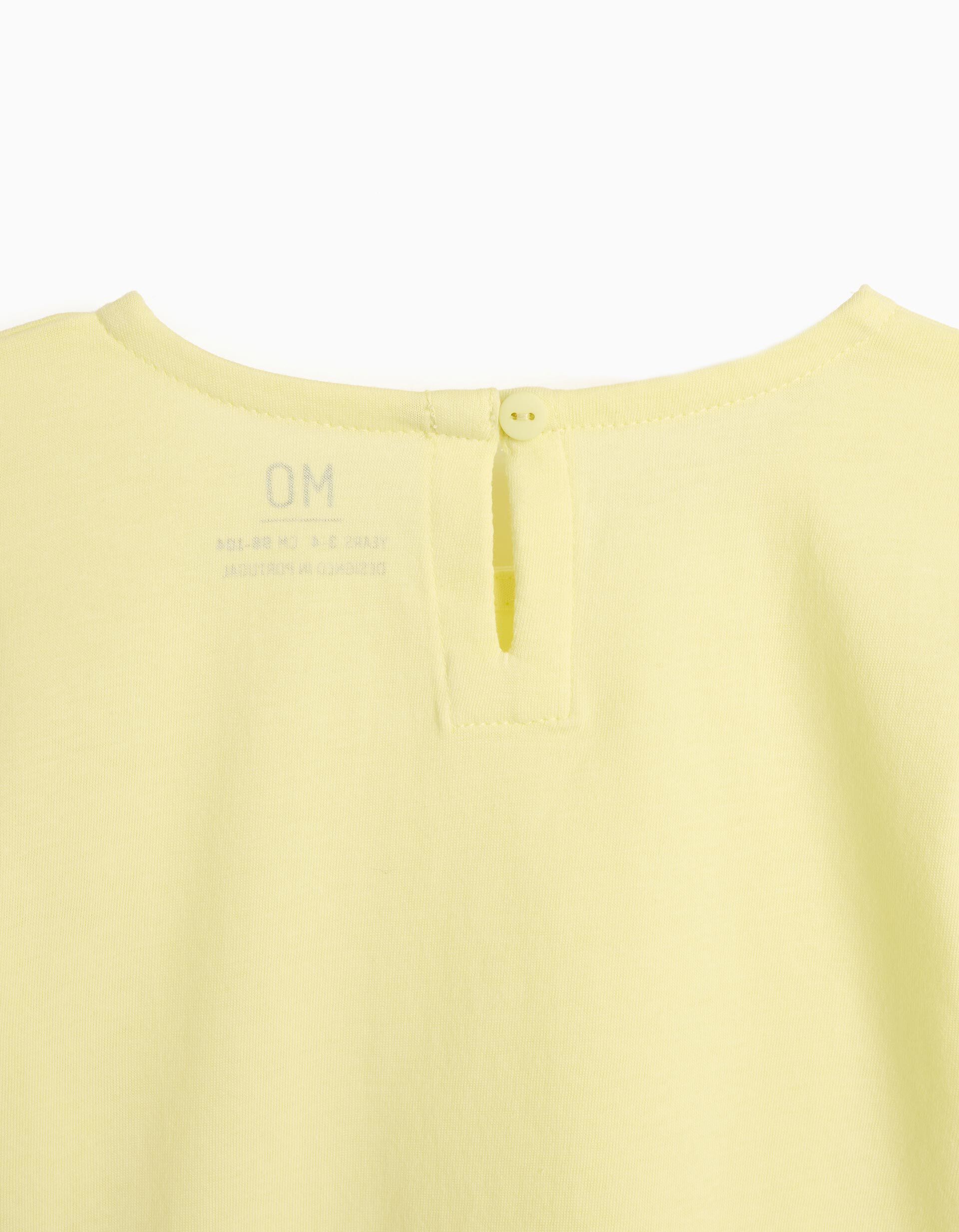 Comprar Online T-shirt Manga Curta, Menina, Amarelo Claro
