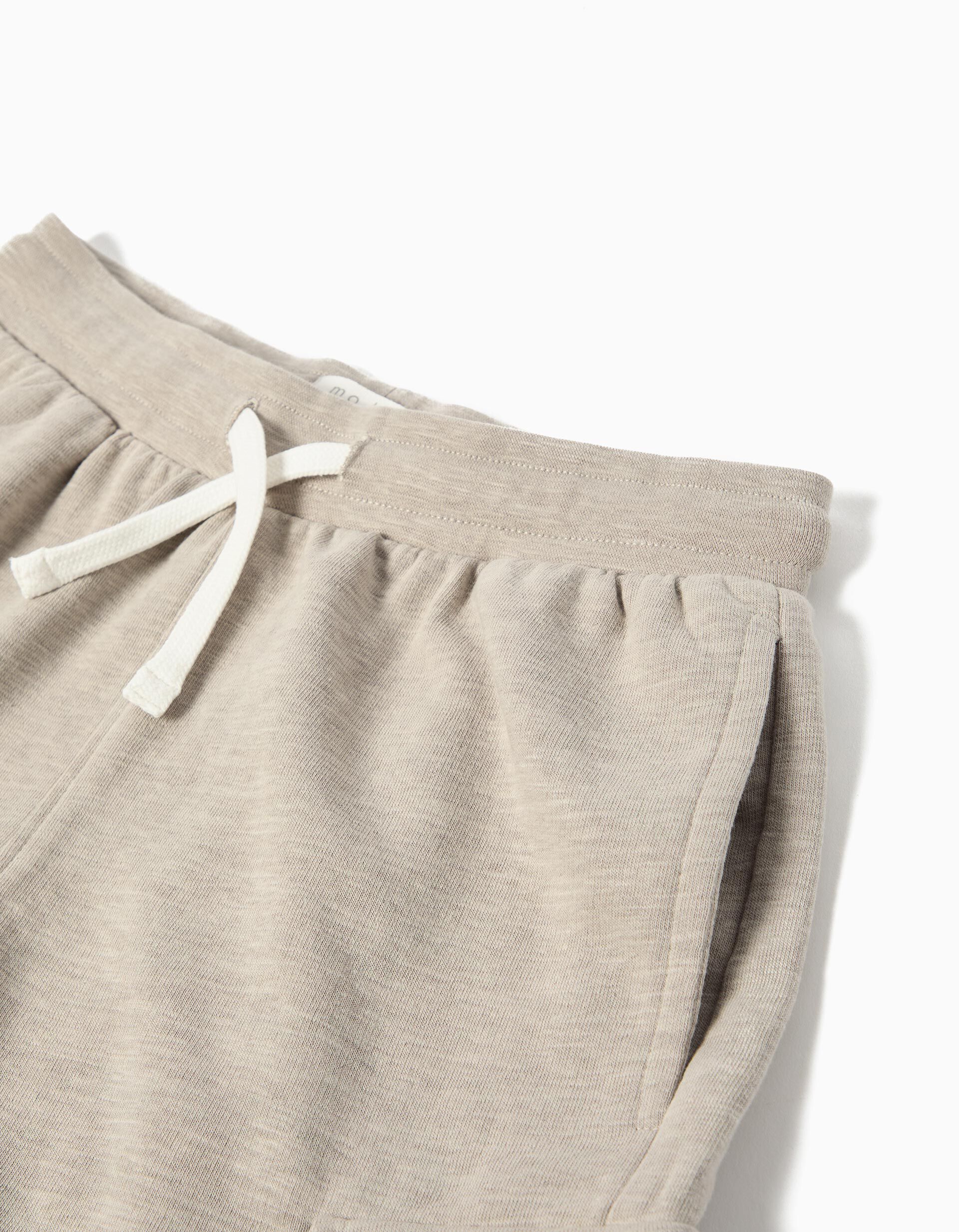 Comprar Online Cal&ccedil;&otilde;es Cargo, Menino, Cinzento Claro