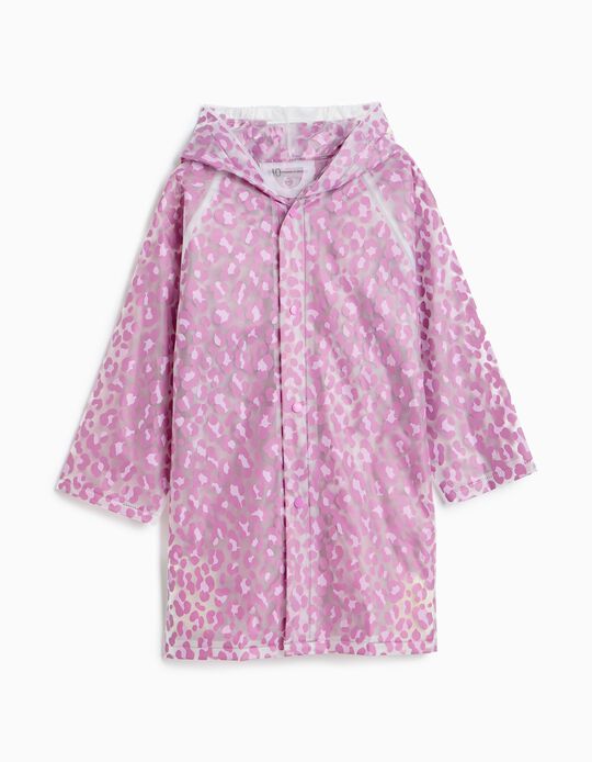 Comprar Online Capa De Chuva Animal Print, Menina, Rosa