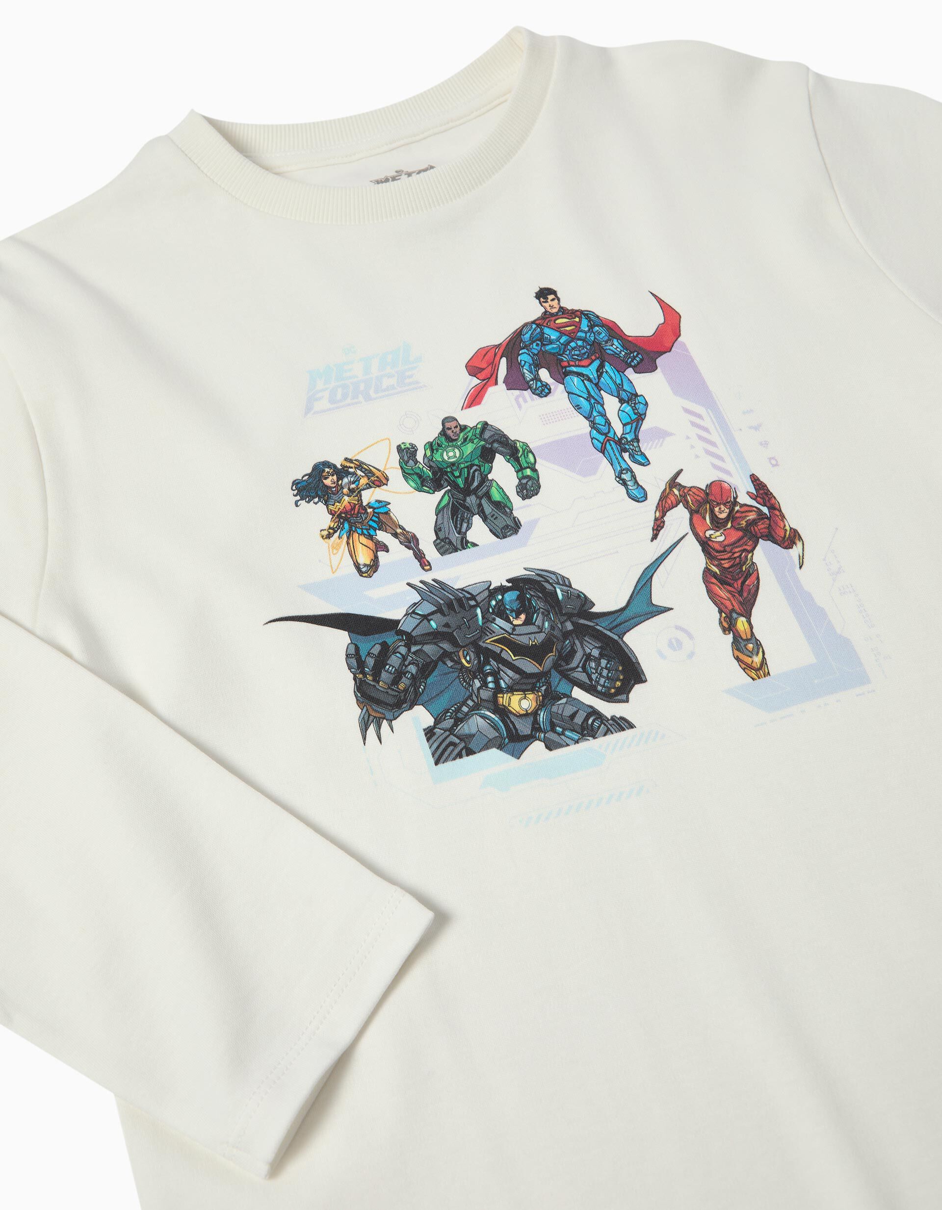 Comprar Online Pijama 'Super-Her&oacute;is' @DC, Menino, Branco