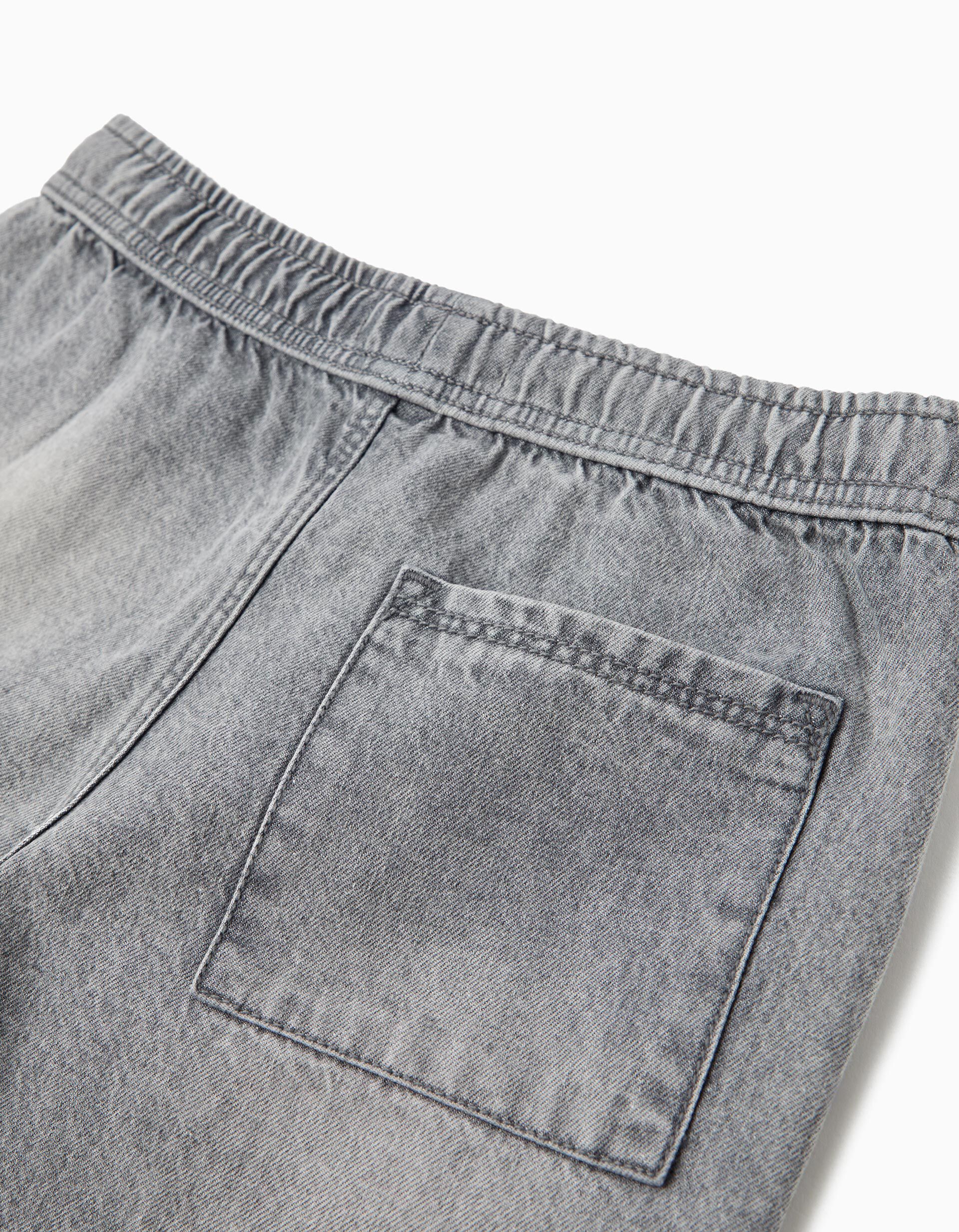Comprar Online Cal&ccedil;&otilde;es de Ganga, Menino, Cinzento Claro