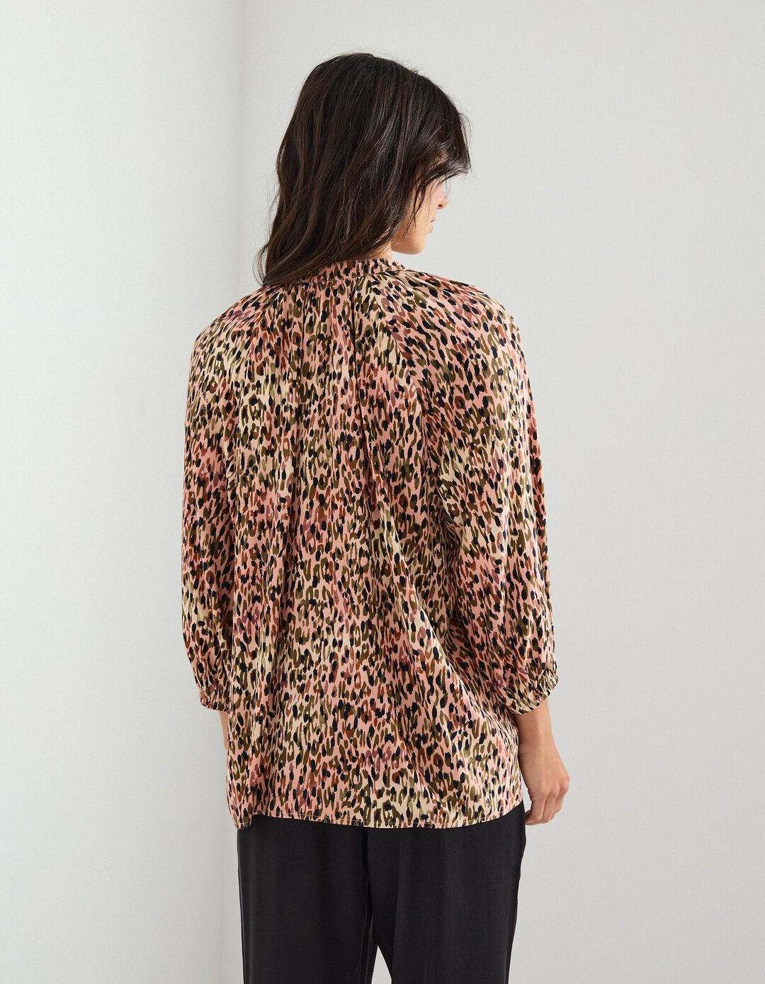 Blusa Viscose, Mulher, Bege 
