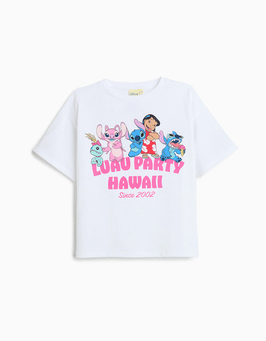 Comprar Online T-shirt 'Stitch' &copy;Disney, Menina, Branco