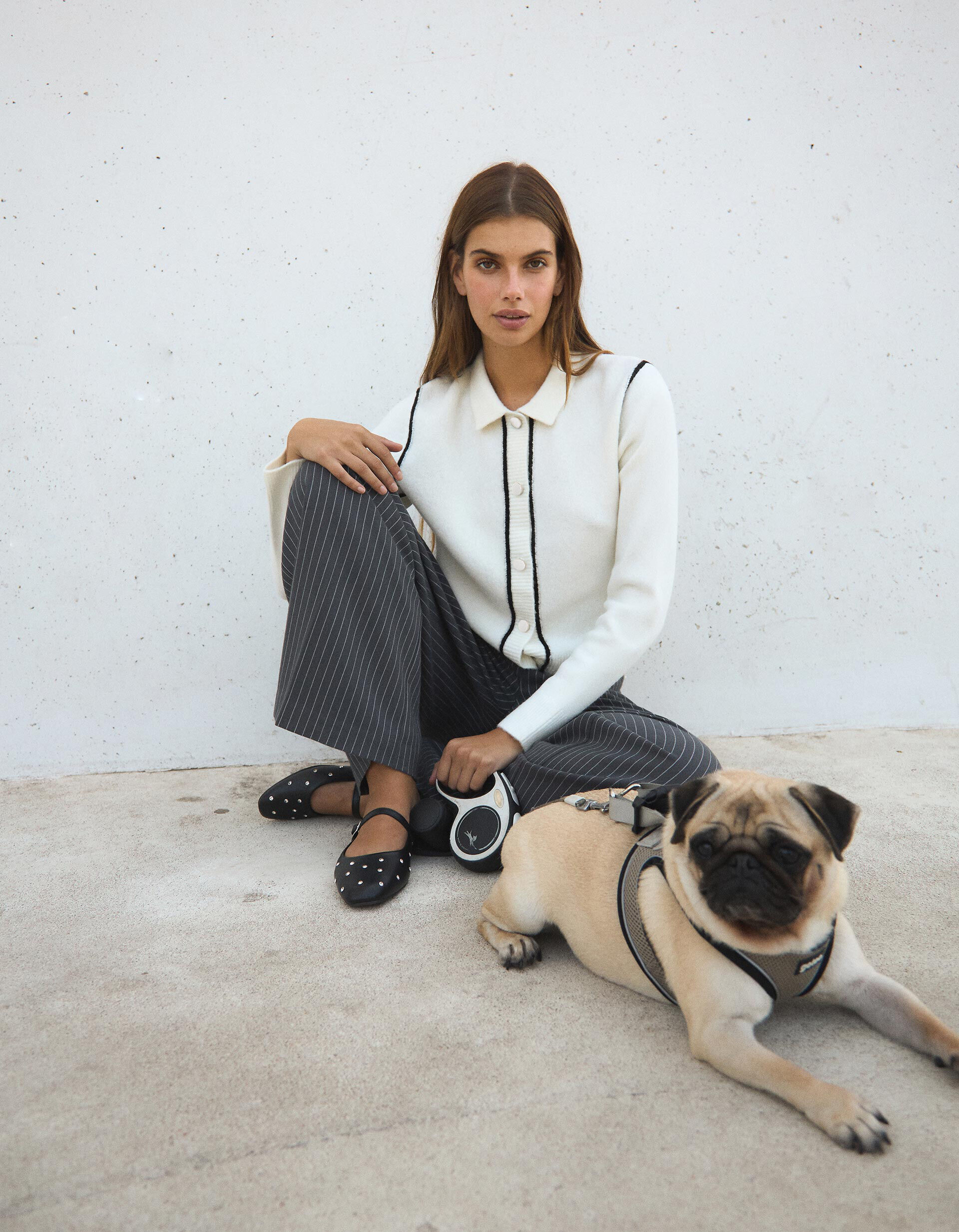 Comprar Online Casaco de Malha, Mulher, Branco