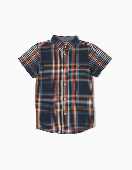 Camisa Manga Curta Colorida