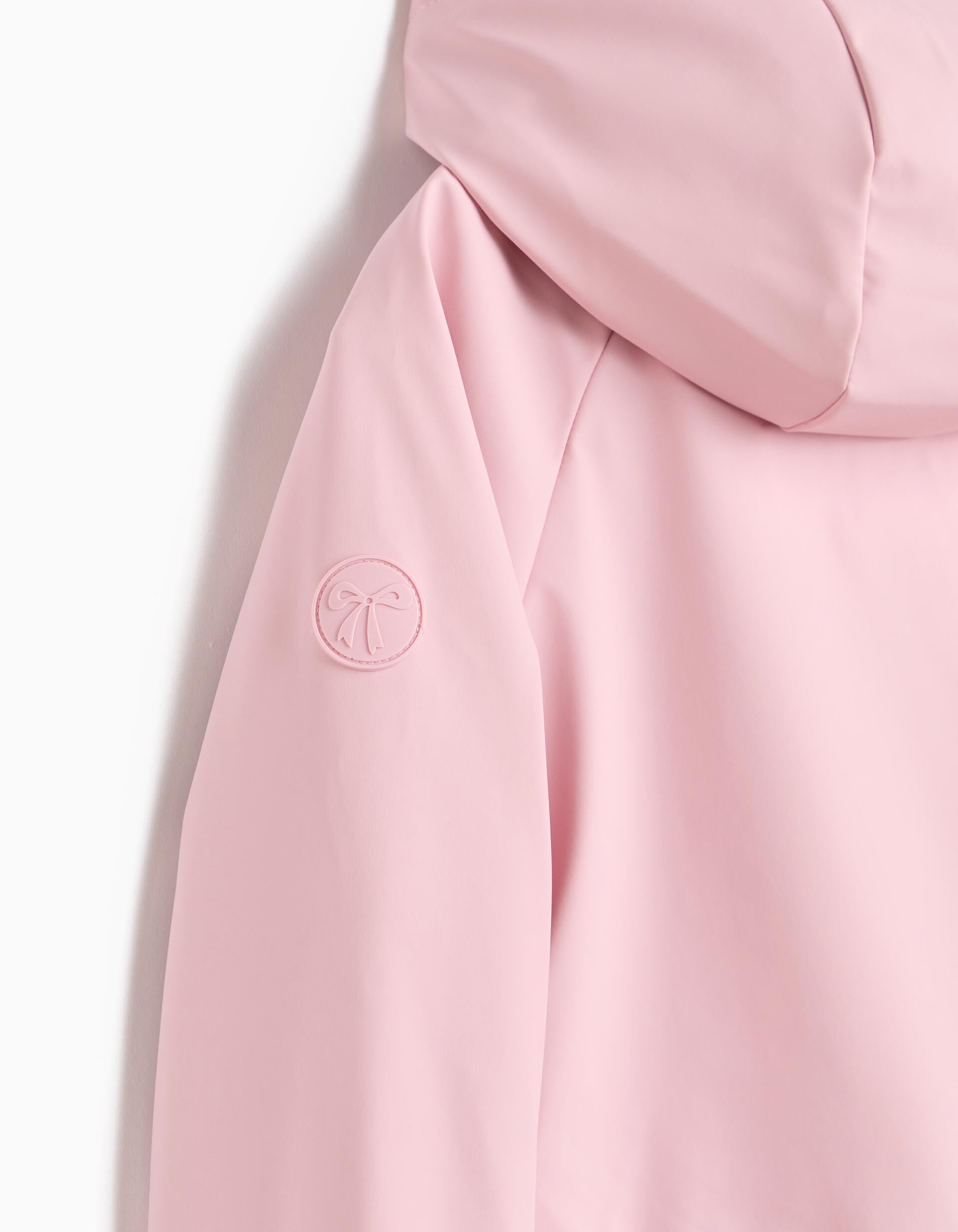 Comprar Online Parka Imperme&aacute;vel Com Capuz, Menina, Rosa