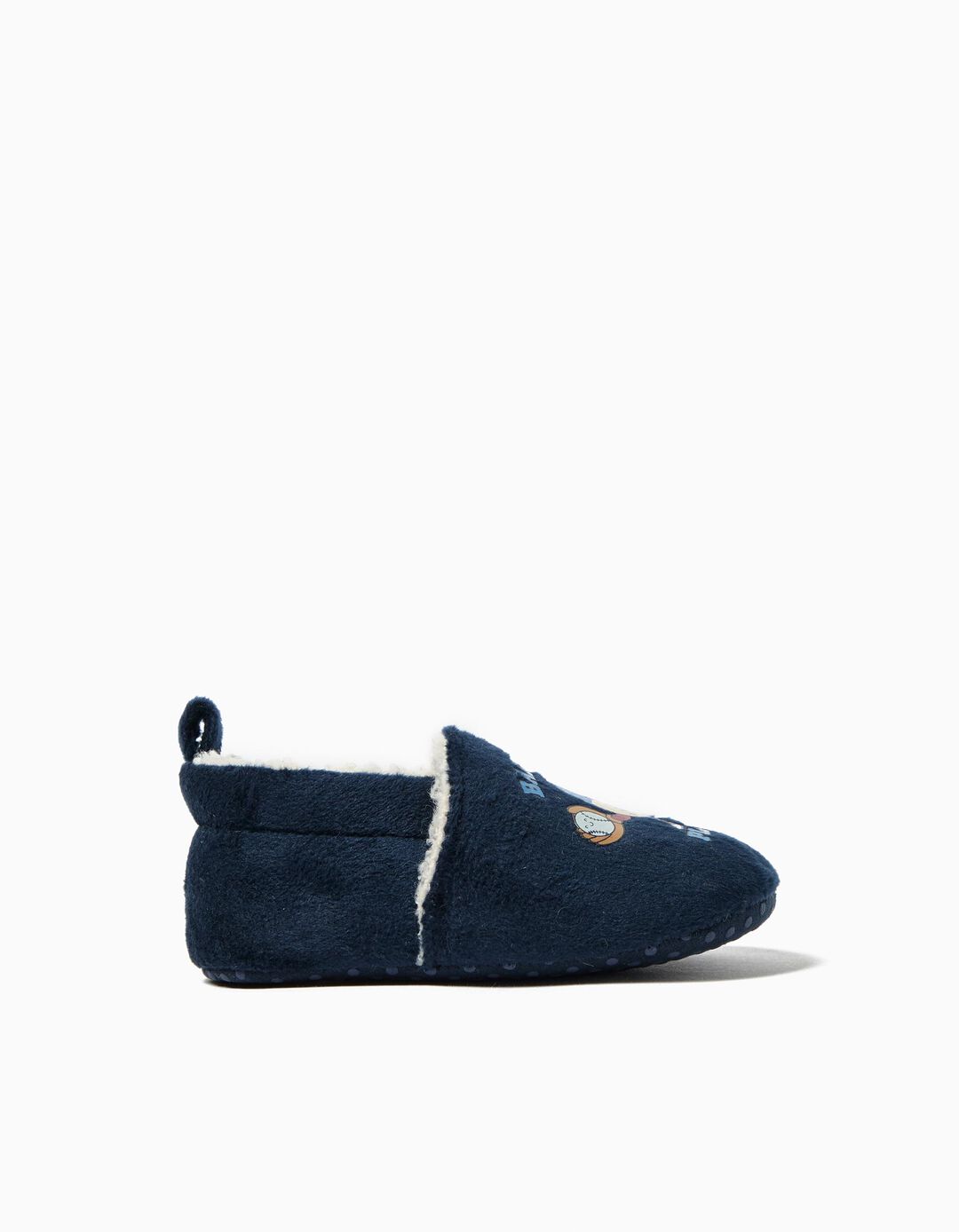 Pantufas com Estampado, Menino, Azul