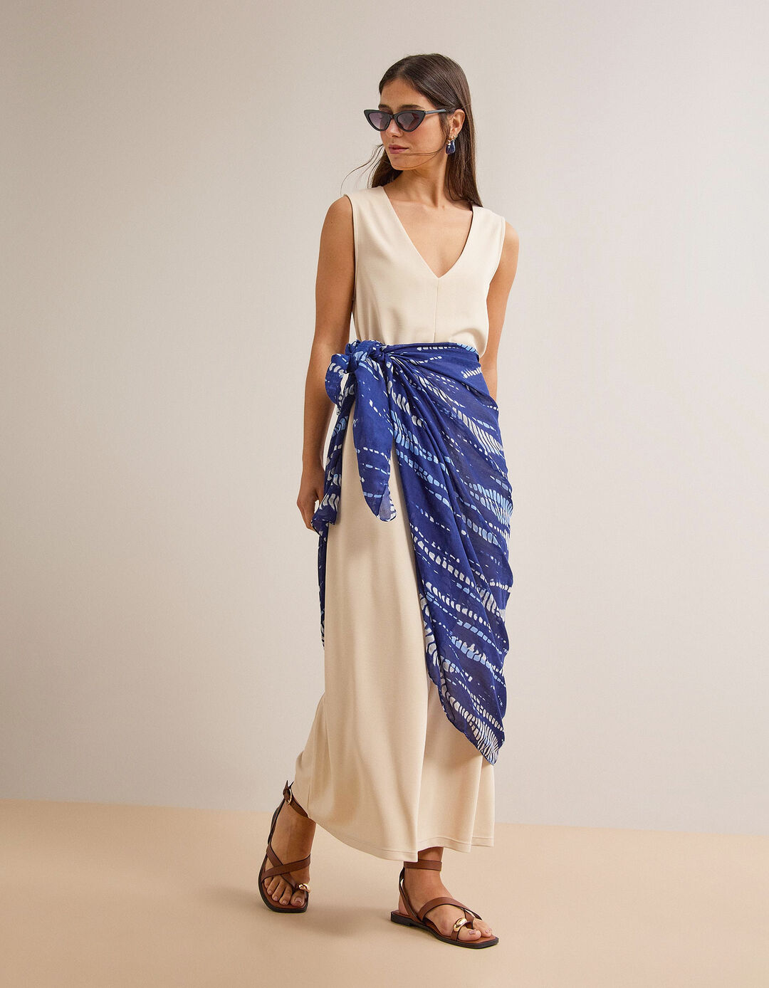 Vestido Comprido, Mulher, Cru