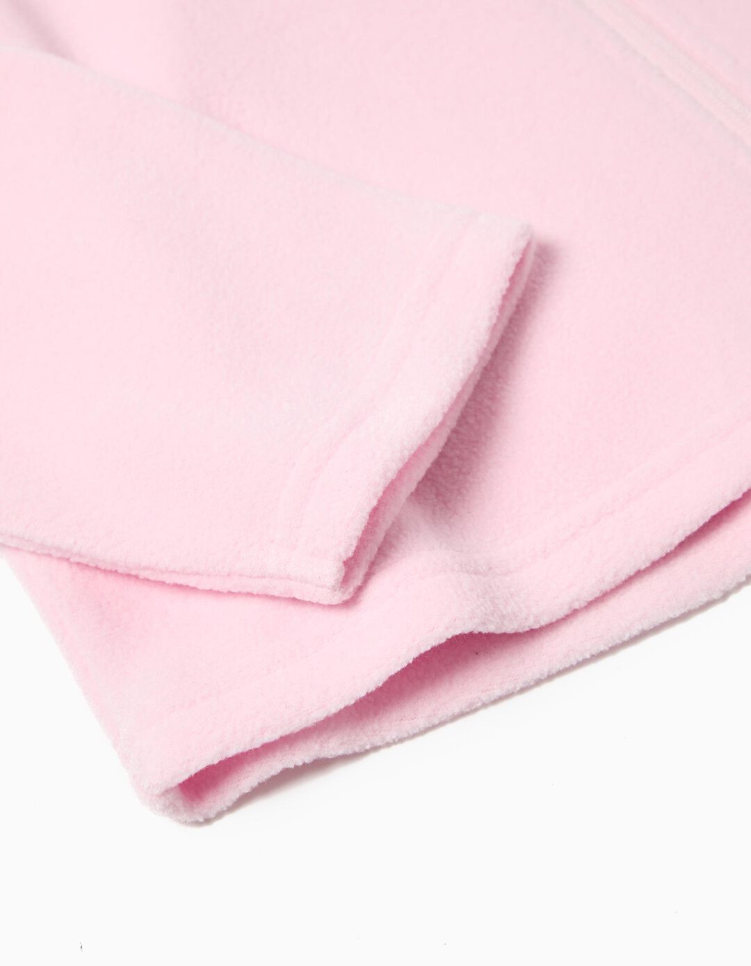 Casaco Polar, Menina, Rosa Claro