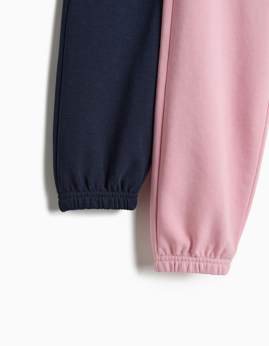 Pack 2 Joggings De Felpa, Menina, Azul Escuro