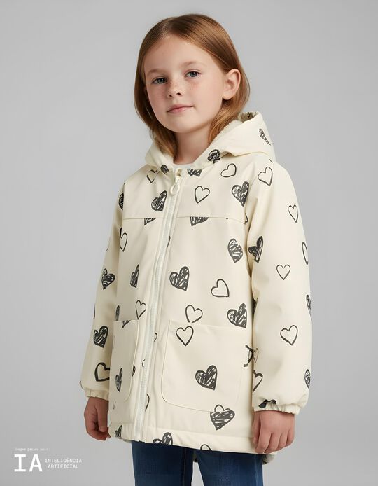 Comprar Online Parka, Menina, Branco