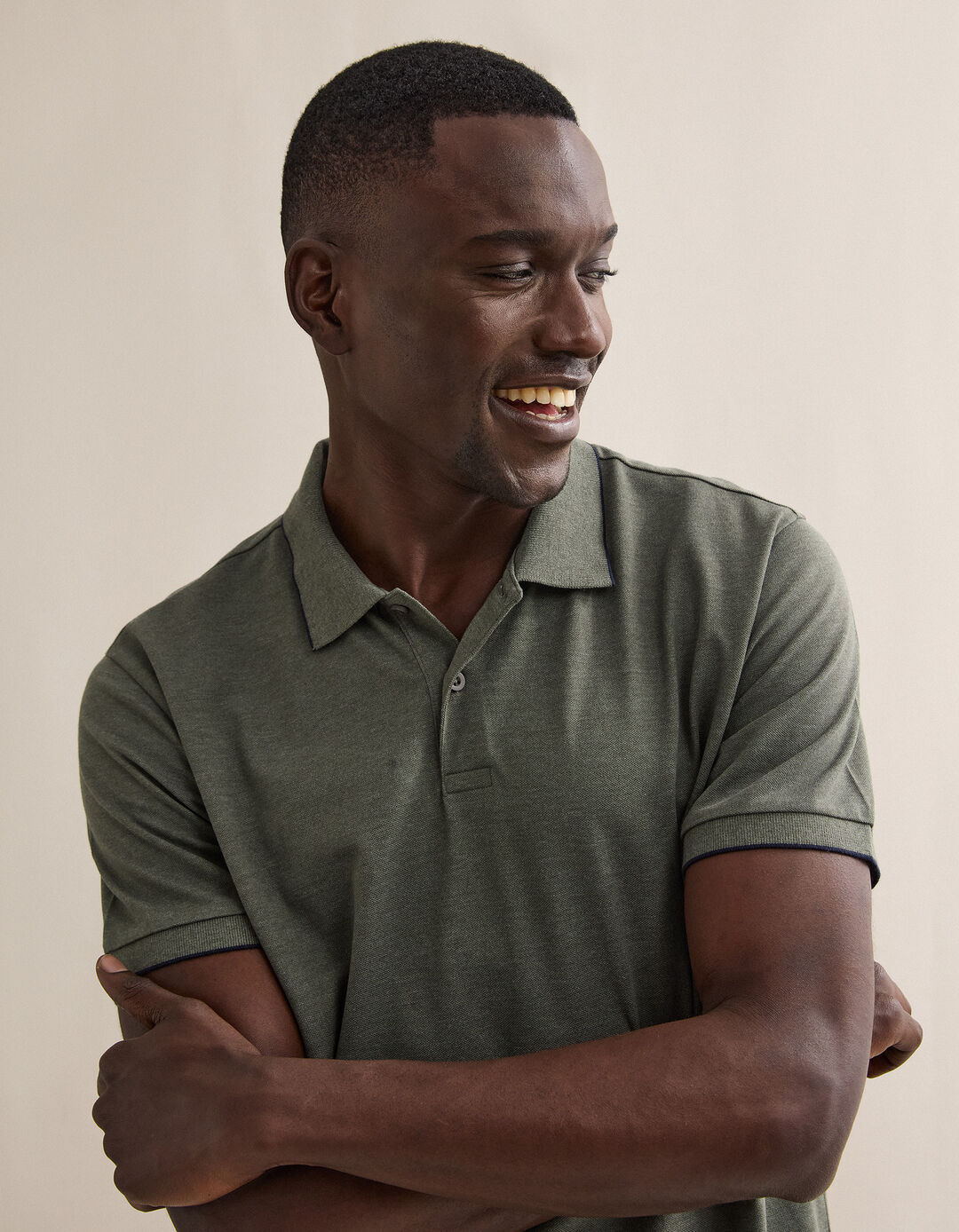 Polo Dia do Pai, Homem, Verde Escuro