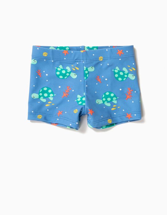Cal&ccedil;&otilde;es de Banho para Beb&eacute; Menino 'Turtles' Anti-UV 80, Azul