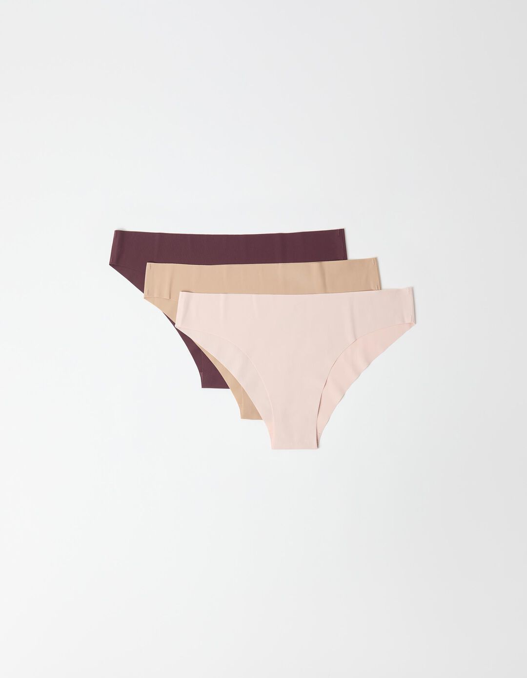 Pack 3 Cuecas Brief Corte Laser, Mulher, Multicolor