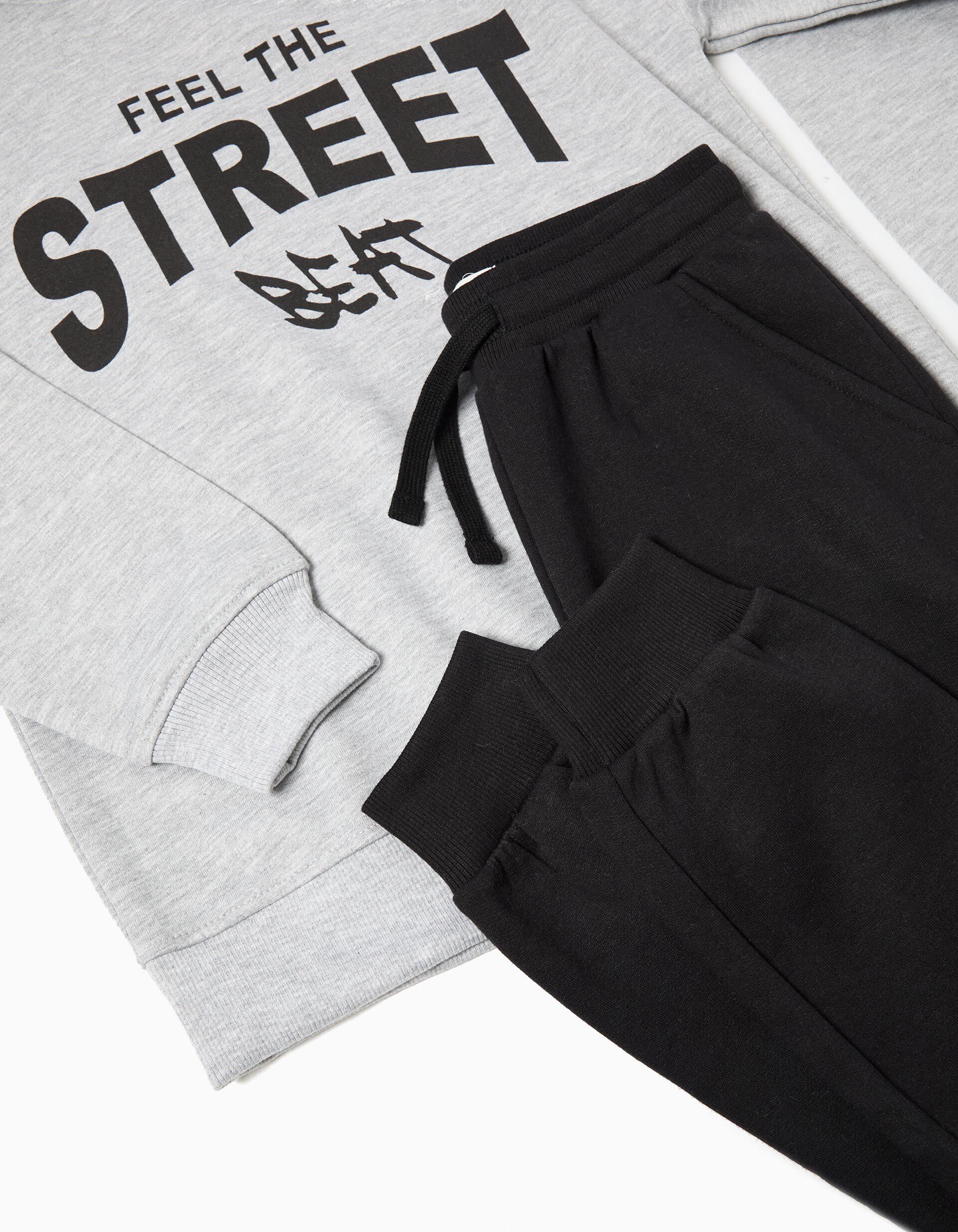 Comprar Online Conjunto de Jogging, Menino, Preto