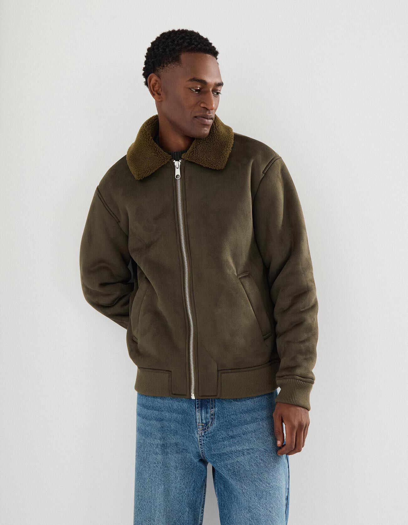 Comprar Online Bomber, Homem, Verde Escuro 