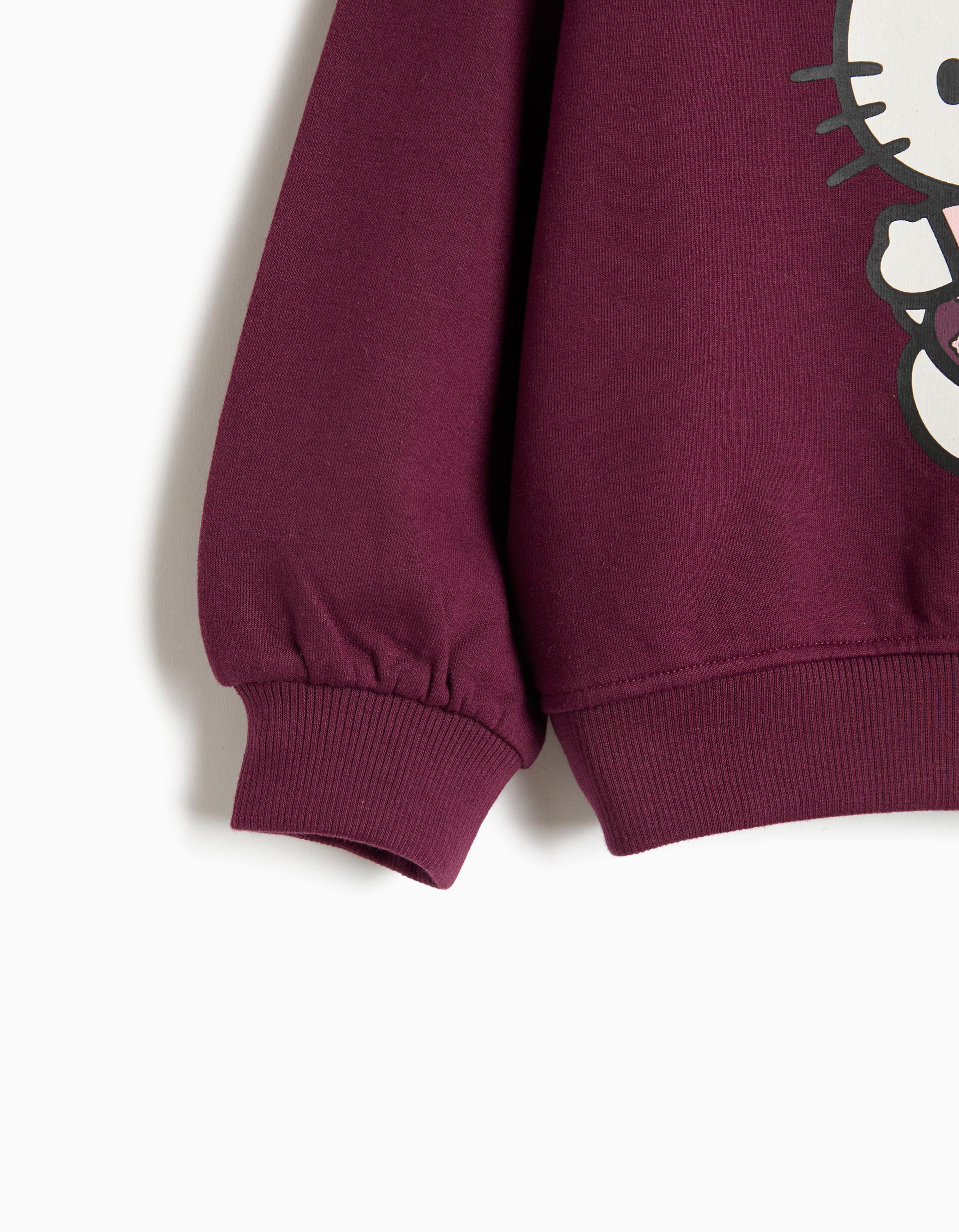 Comprar Online Sweatshirt 'Hello Kitty', Menina, Rosa Escuro