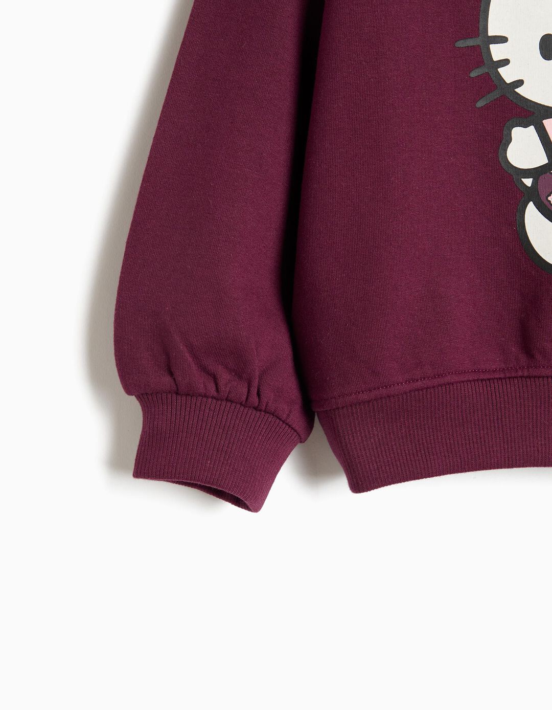 Sweatshirt 'Hello Kitty', Menina, Rosa Escuro