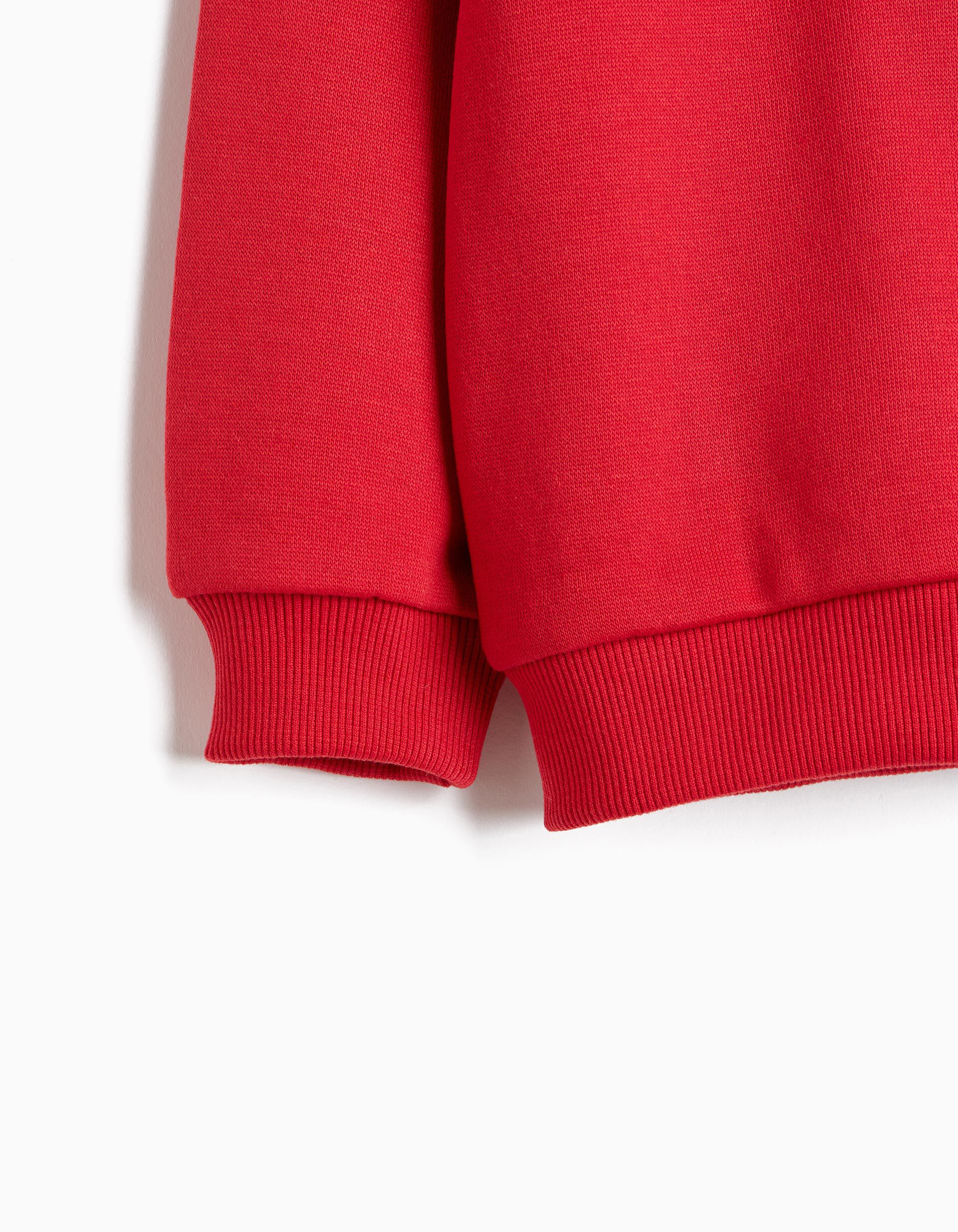 Comprar Online Sweatshirt Estampada, Menino, Vermelho