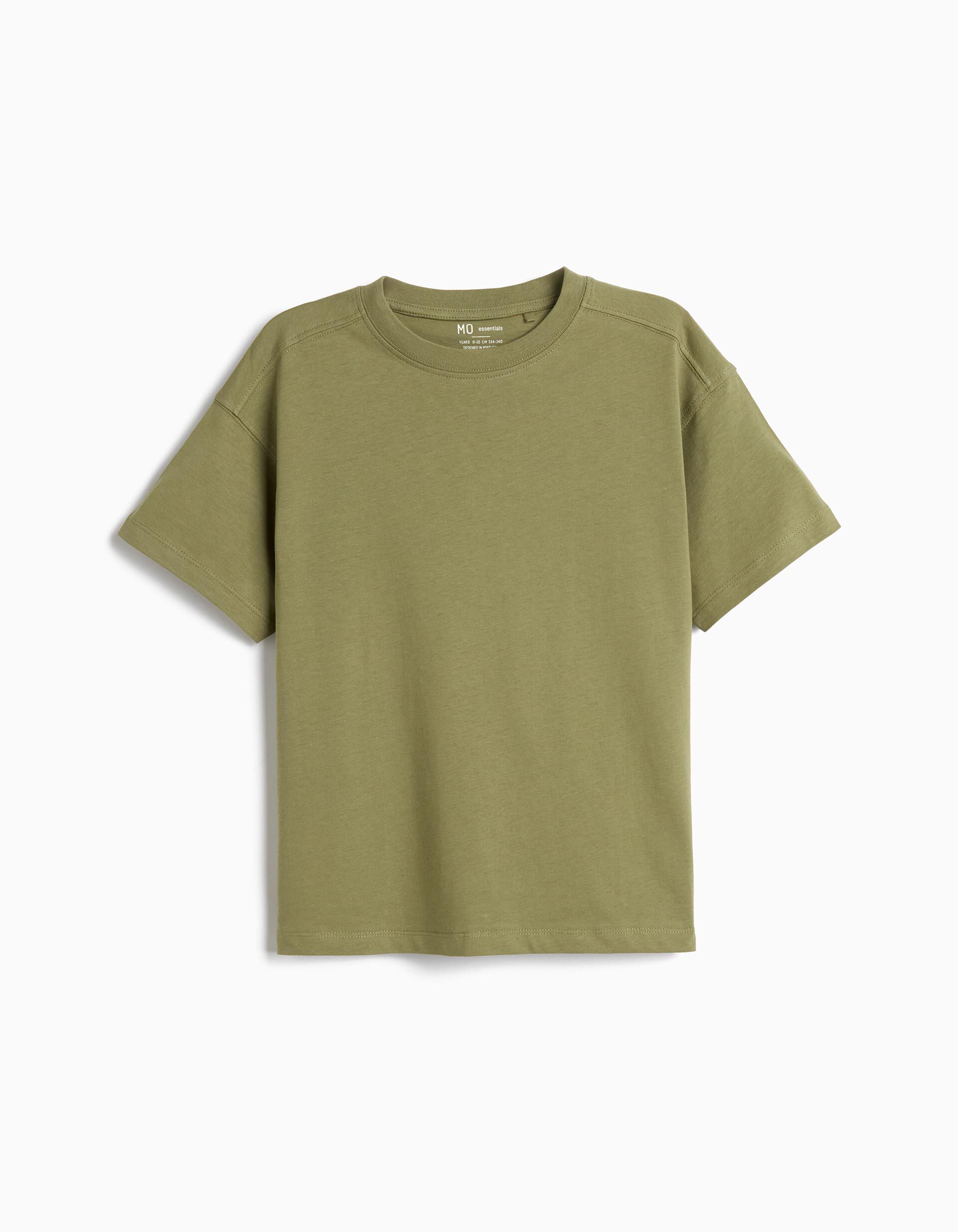Comprar Online T-shirt Manga Curta, Menino, Verde Escuro