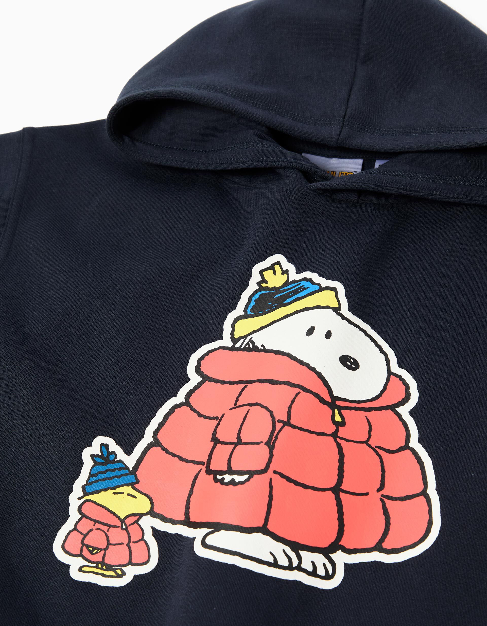 Comprar Online Sweatshirt Capuz 'Snoopy', Menino, Azul Escuro