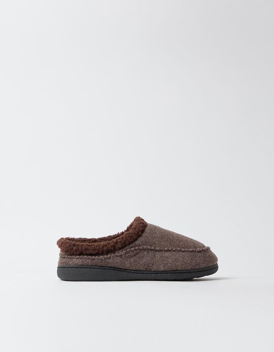 Comprar Online Pantufas, Homem, Castanho