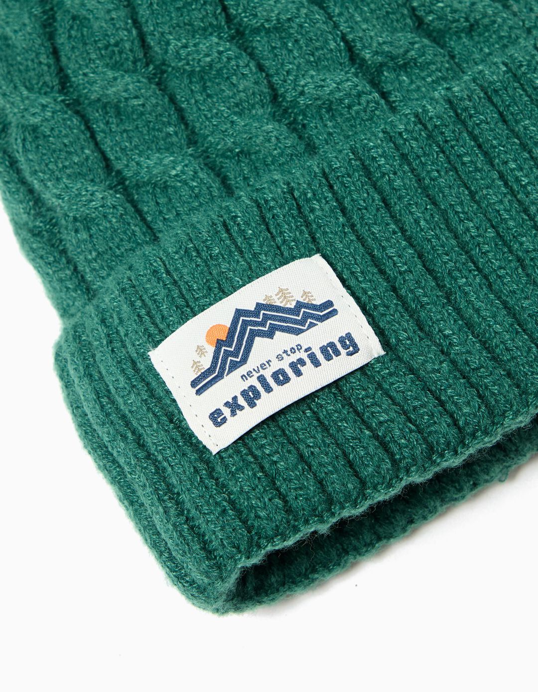 Gorro, Menino, Verde