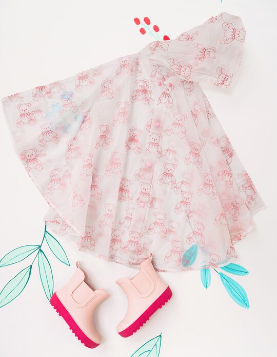 Comprar Online Capa De Chuva, Menina, Branco