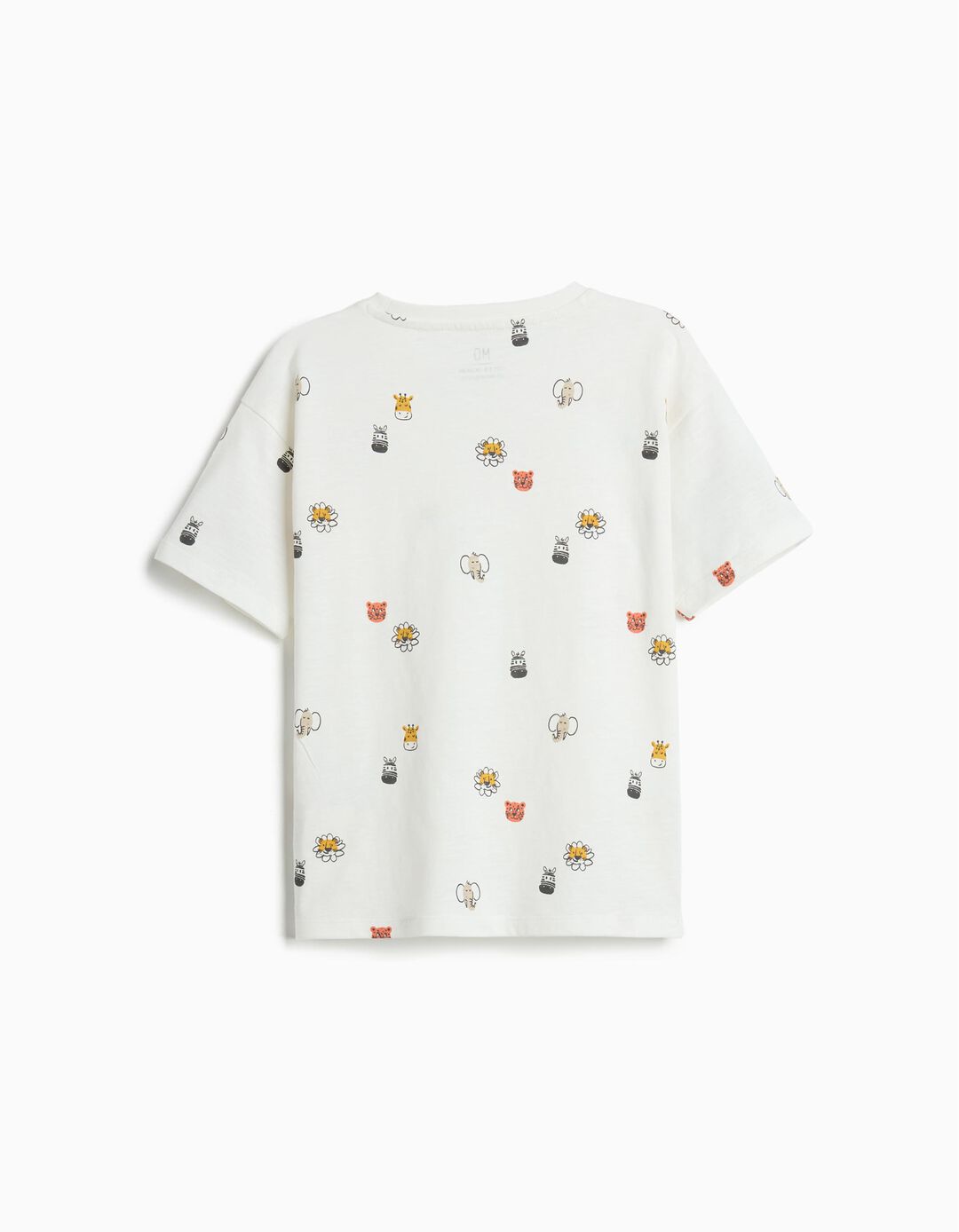 T-shirt Estampada, Menino, Branco