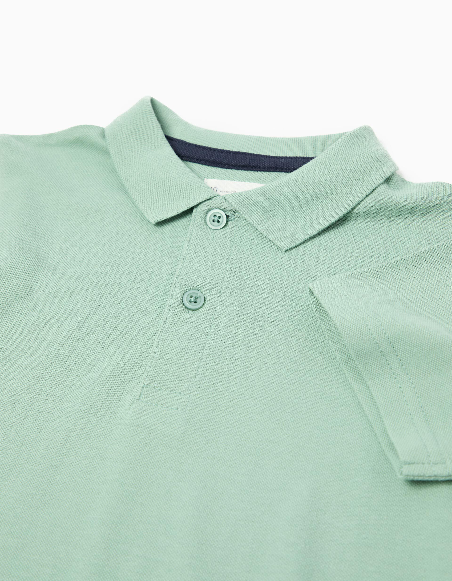 Comprar Online Polo Piquet, Menino, Verde Claro