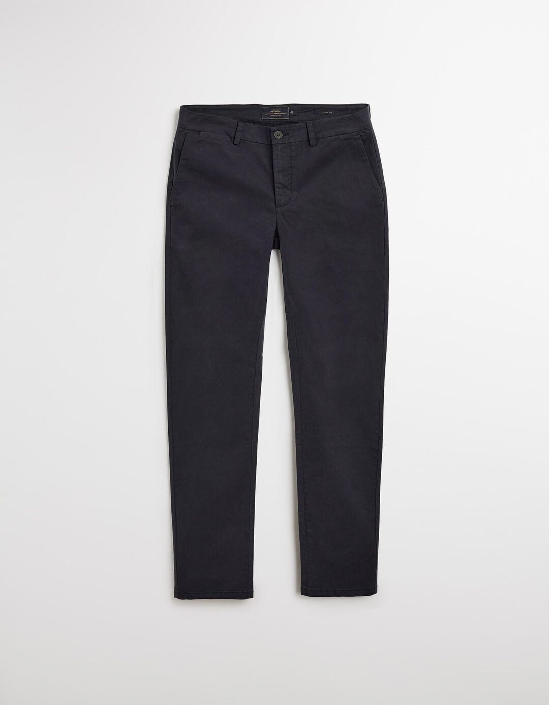 Calças Chino Slim, Homem, Azul Escuro