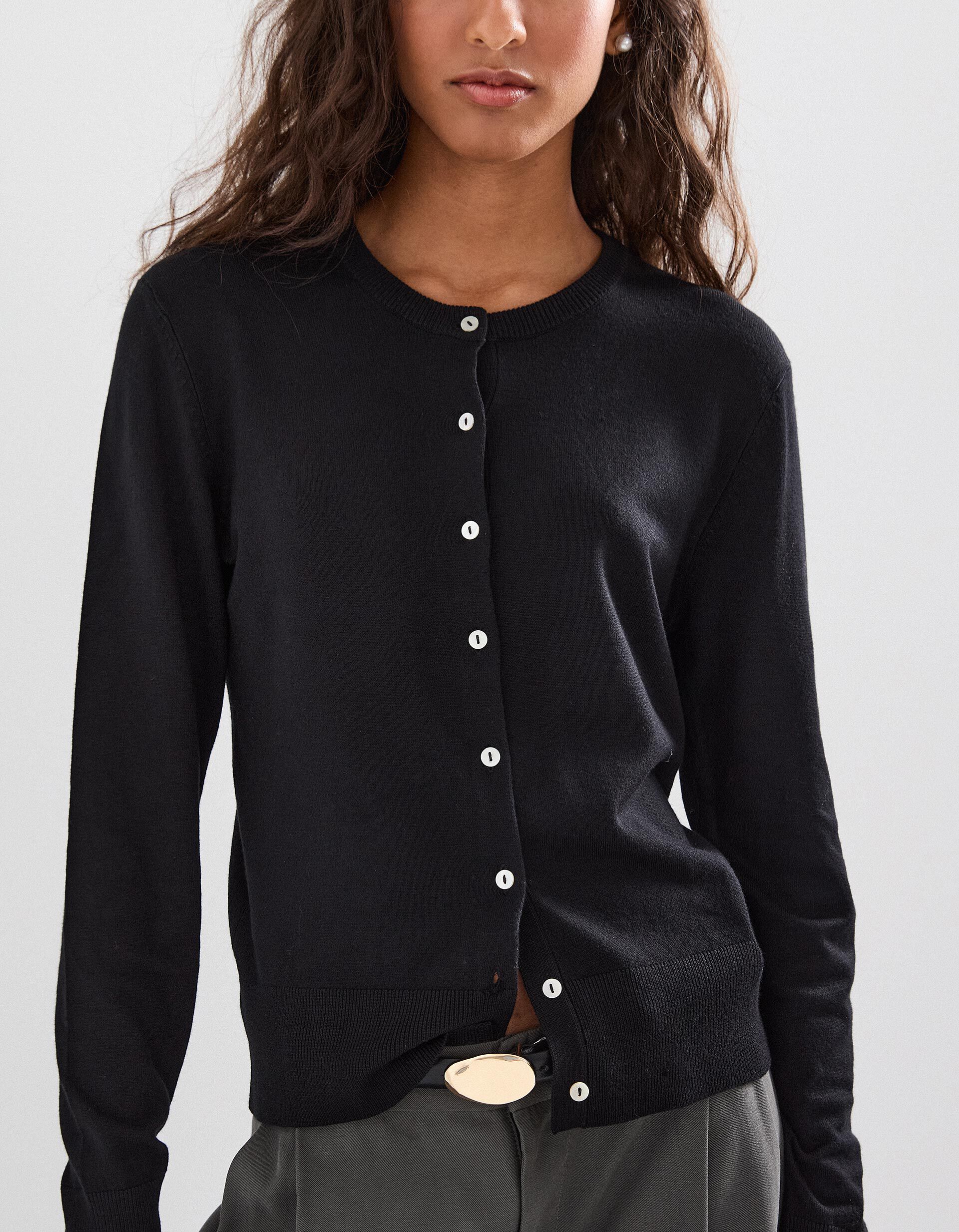 Comprar Online Casaco de Malha, Mulher, Preto