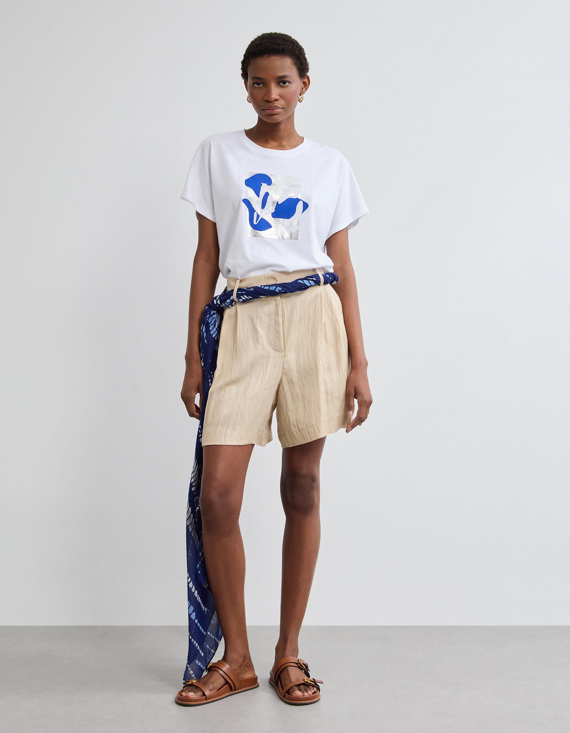 Comprar Online T-shirt Manga Curta, Mulher, Branco