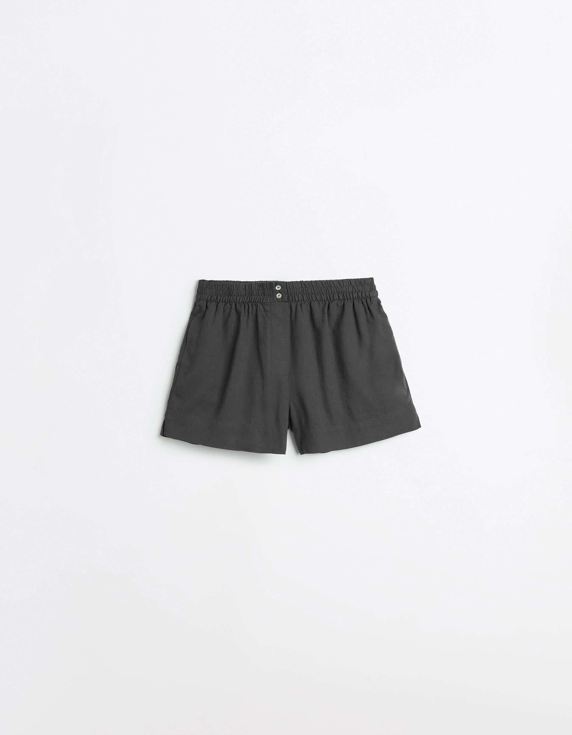 Comprar Online Cal&ccedil;&otilde;es com Linho, Mulher, Cinzento Escuro