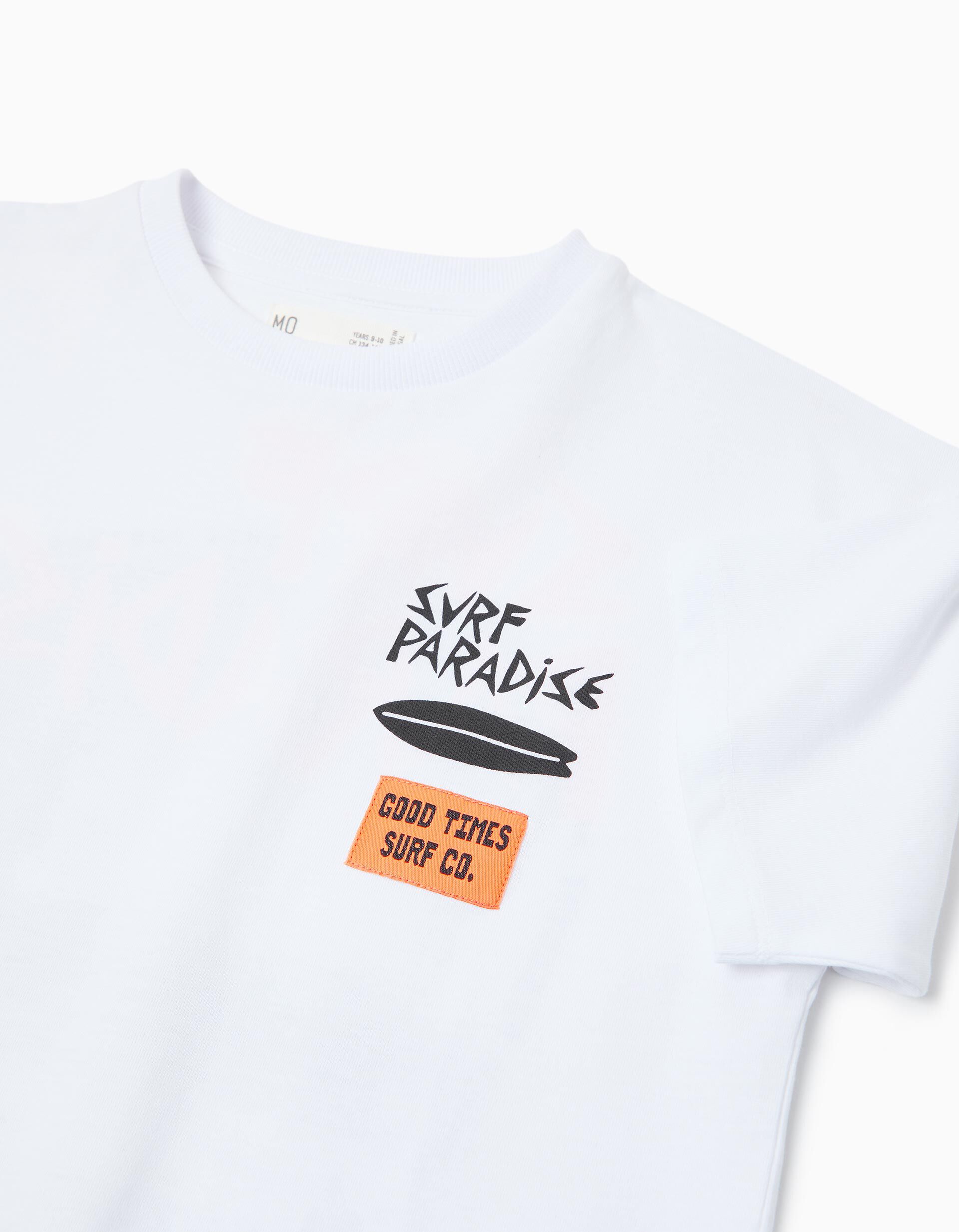 Comprar Online T-shirt Estampada, Menino, Branco