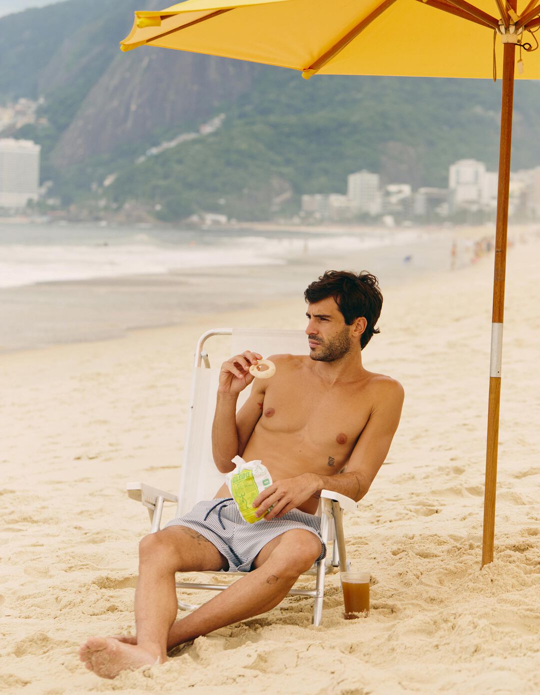 Cal&ccedil;&otilde;es de Banho, Homem, Azul Escuro