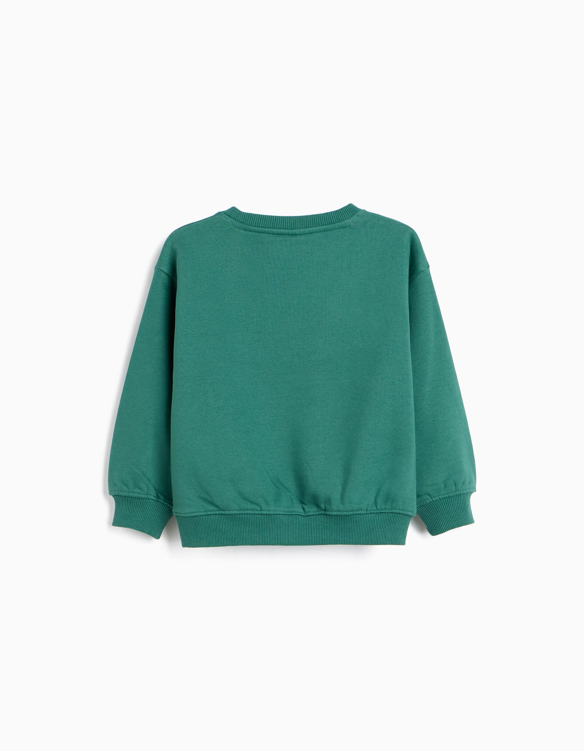 Comprar Online Sweatshirt Cardada 'Mickey' &copy;Disney, Menino, Verde