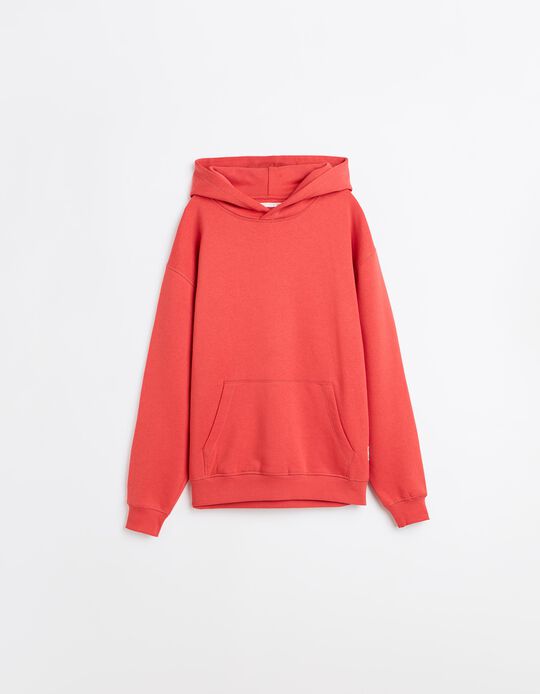 Comprar Online Sweatshirt Com Capuz, Homem, Vermelho