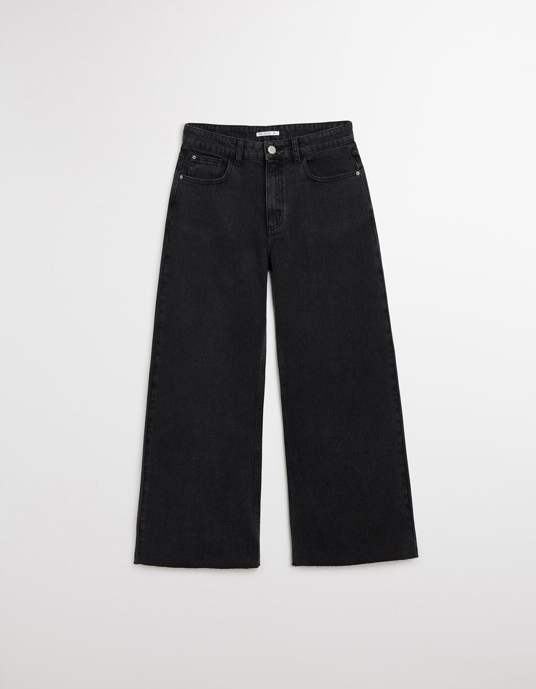 Calças Culotte, Mulher, Preto