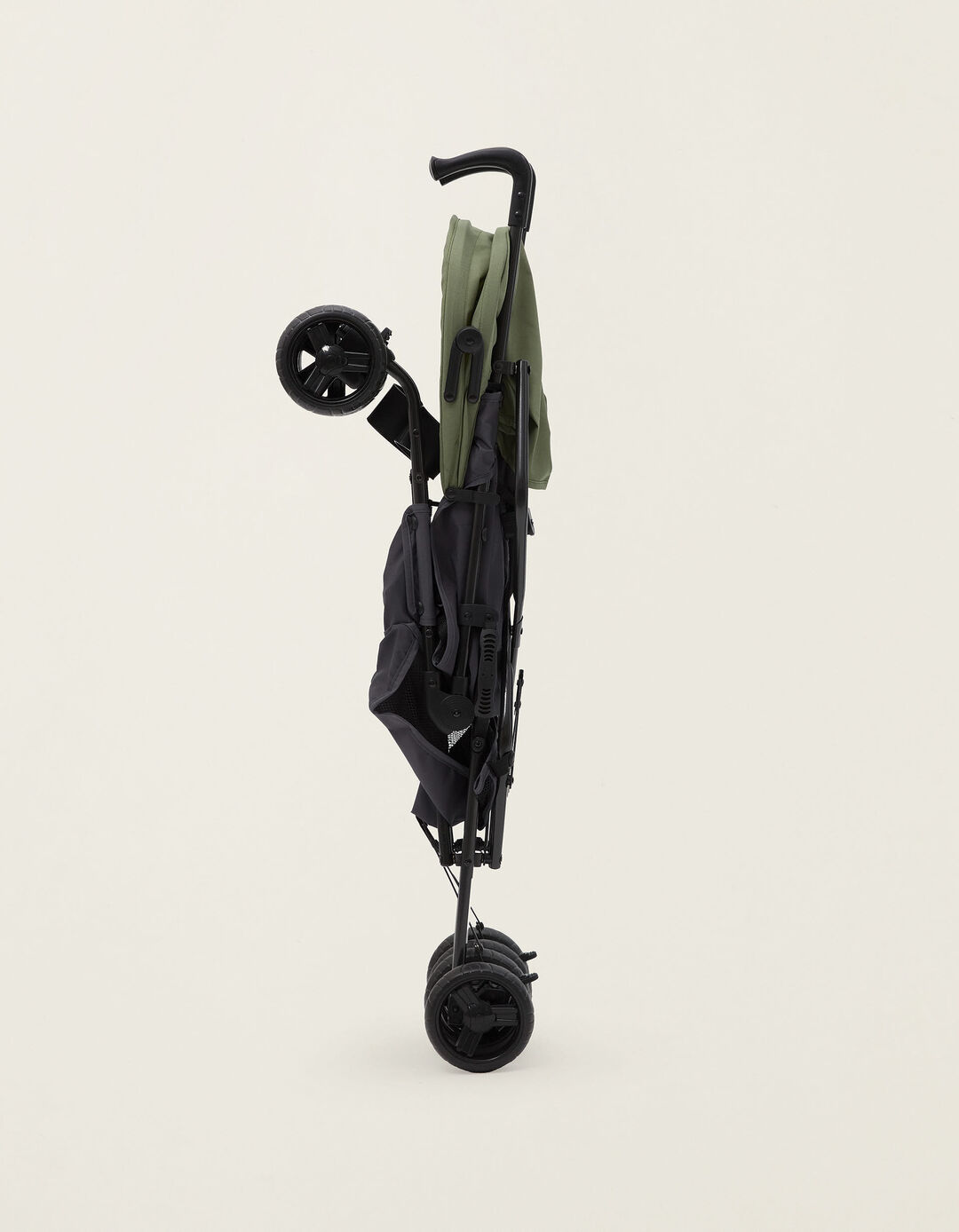 Carrinho Bengala ZY Safe Road Plus, Cinza/Verde