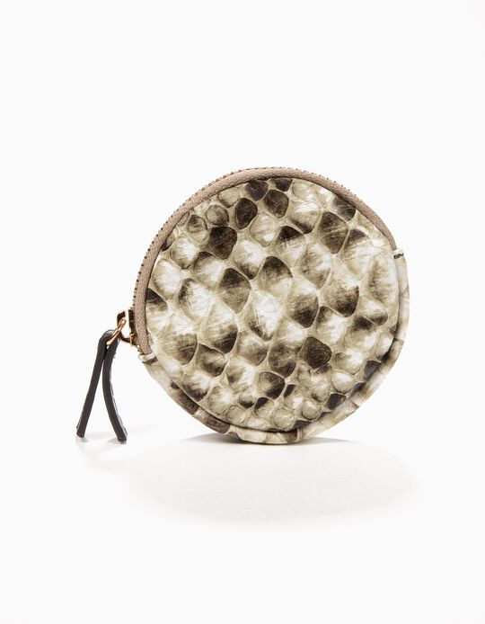 Porta Moedas Redondo Cobra