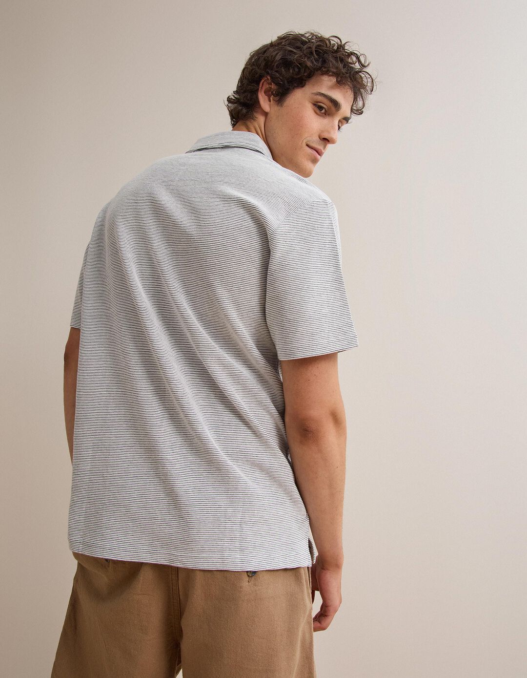 Polo Piquet, Homem, Azul Escuro