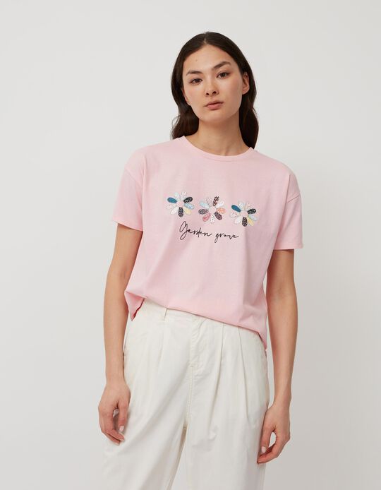T-shirt, Women, Pink