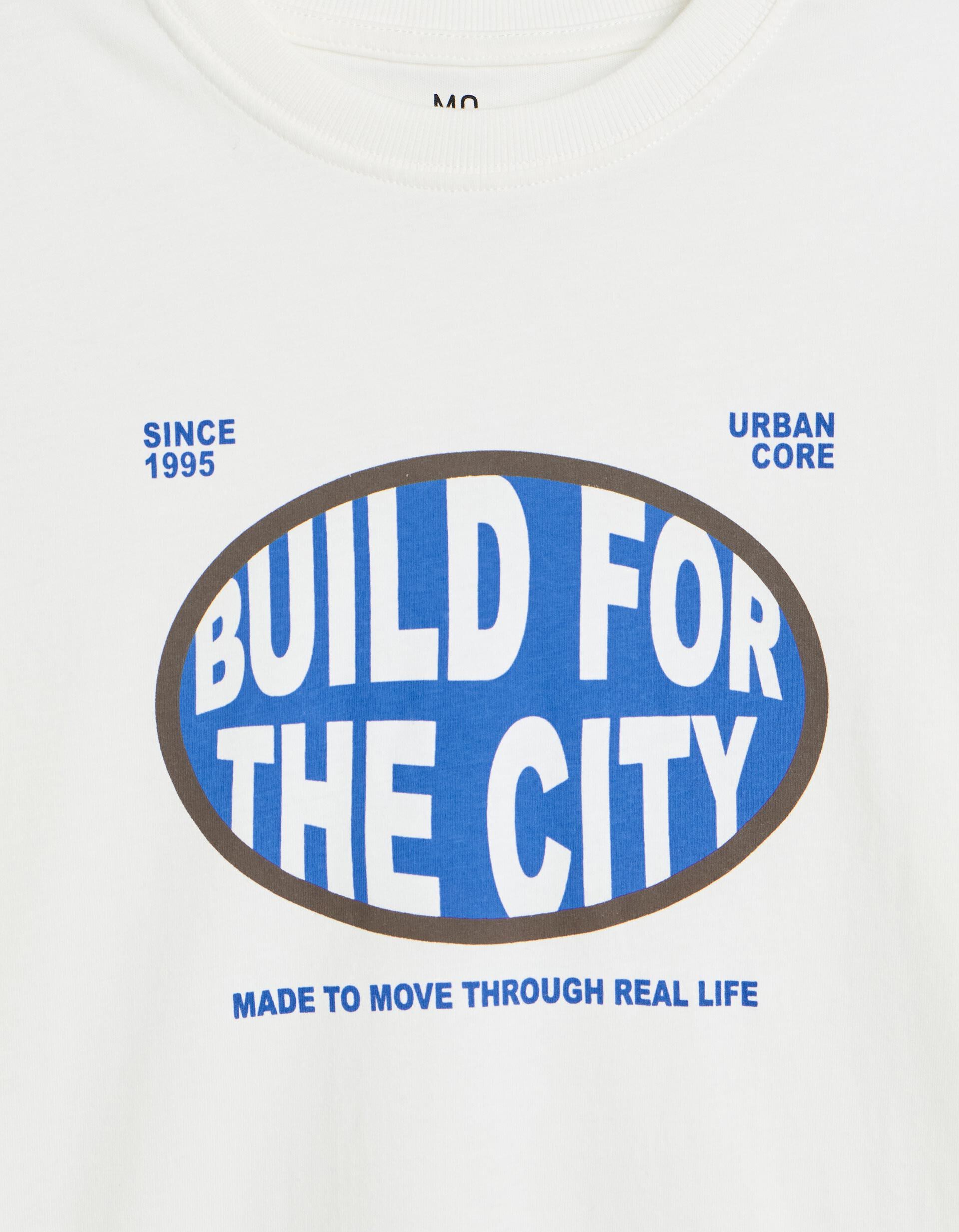 Comprar Online T-shirt Manga Comprida, Menino, Branco