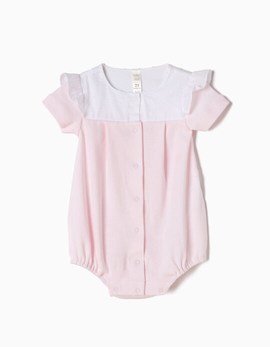 Macac&atilde;o Rosa e Branco