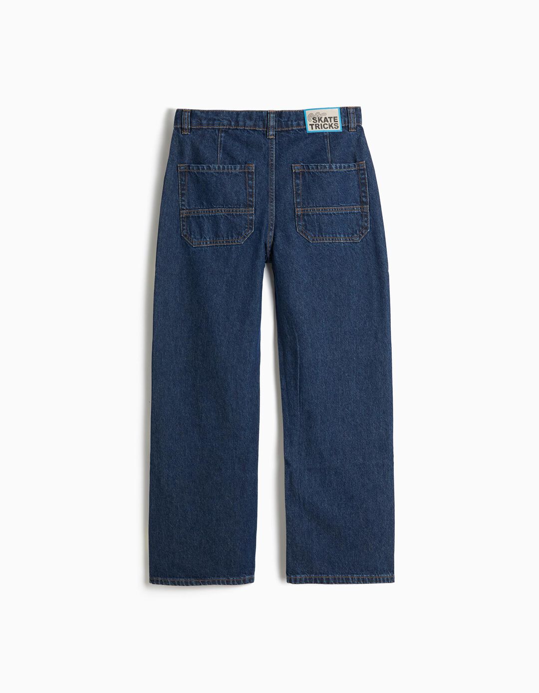 Cal&ccedil;as de Ganga 'Loose Fit', Menino, Azul Escuro