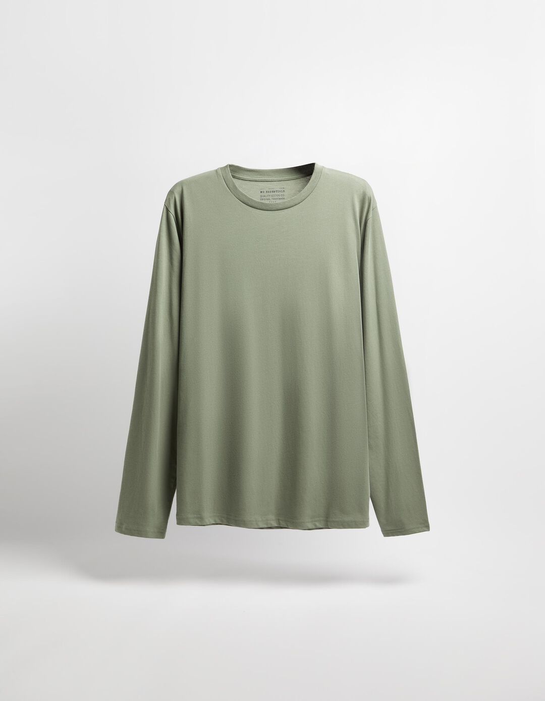 T-shirt de Manga Comprida, Homem, Verde
